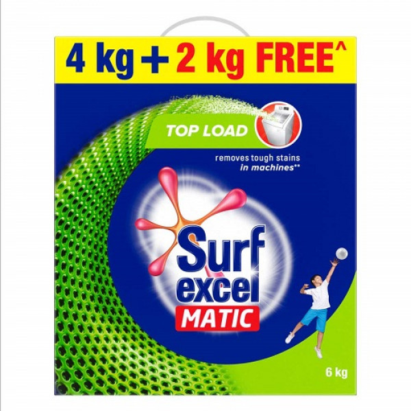 SURF EXCEL MATIC TOP LOAD PWD 6Kg